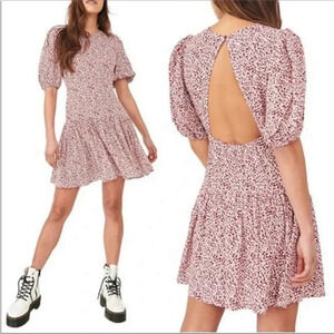 FREE PEOPLE Dancing In The Dark Mini Dress Size Large NWT